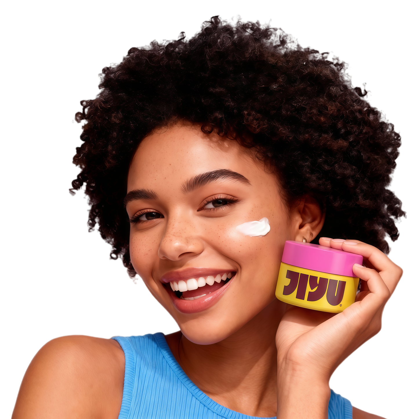 JiYu NAD+ Hydrating Face Moisturizer – Korean Anti-Aging Cream for Radiant, Firm & Smooth Skin – Deeply Hydrating & Brightening Daily Moisturizer Cream for Face and Body, All Skin Types – 50 ml