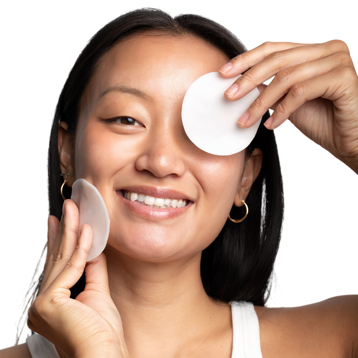 JiYu Toning Polish Pads - Korean Skincare for Dark Spots, Wrinkles & Dull Skin - Hydrating Facial Treatment with Snail Mucin, Niacinamide, Peptides & Centella - 100 Count